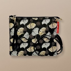 Sac Pochette Gingko Doré