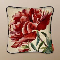 Coussin Pivoine